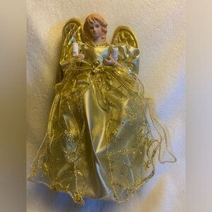 Gold Angel Tree Topper